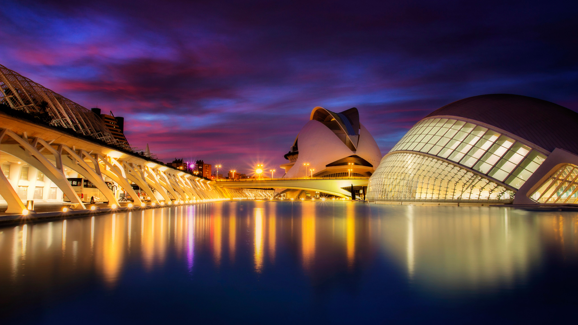 City of Arts and Sciences, Valencia, Spain загрузить